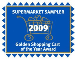 Golden Shopping Cart