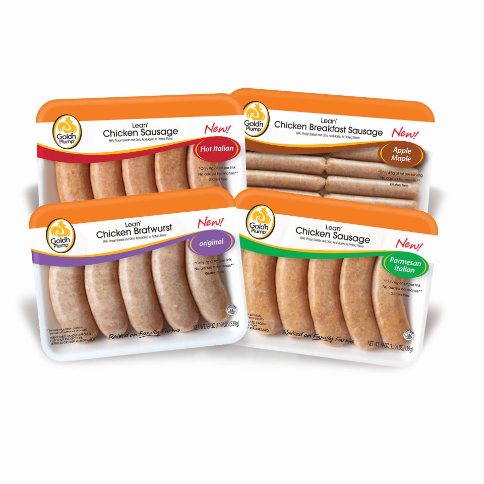 Food and Product Reviews - Gold'n Plump Chicken Sausages - Food Blog ...